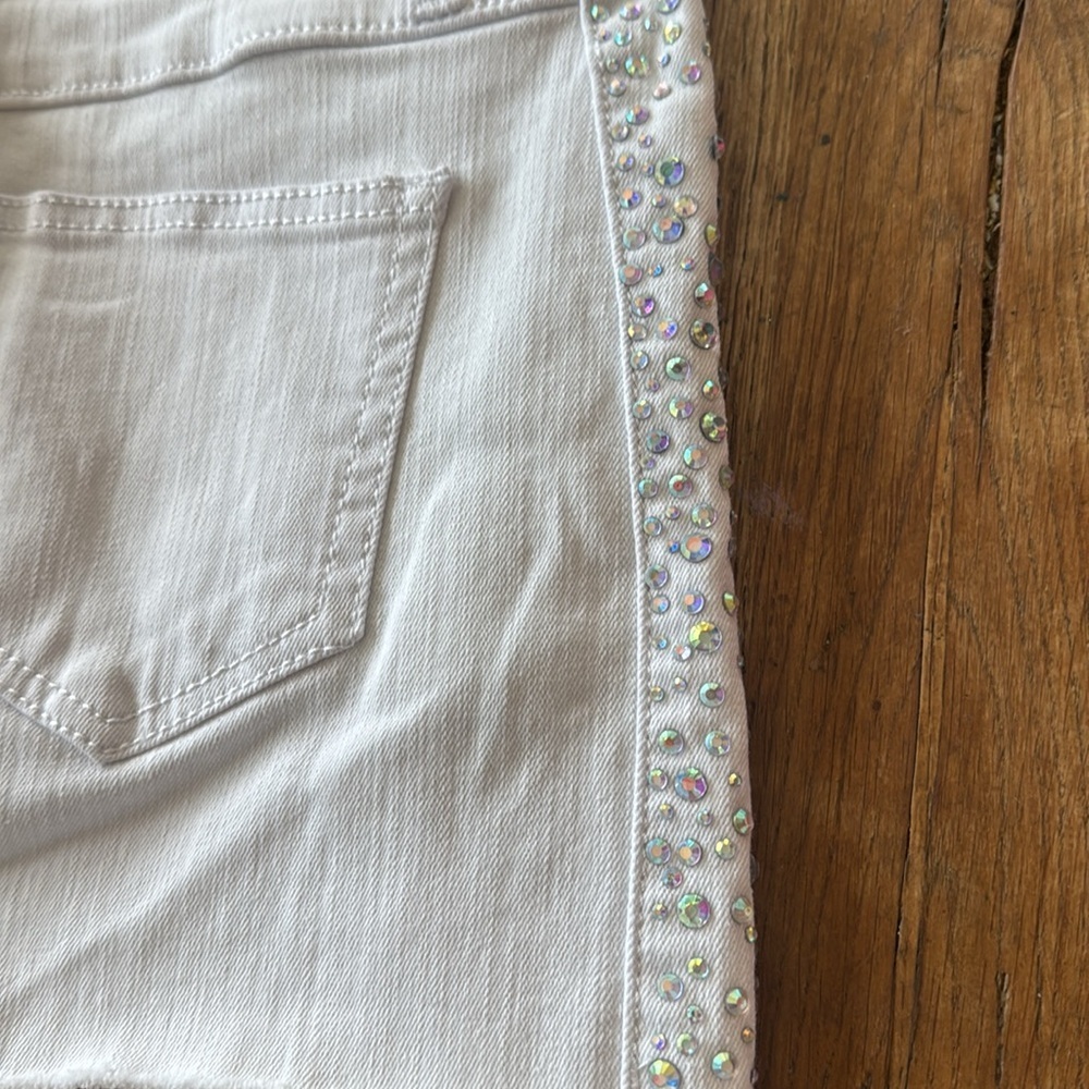 Machine White Mini Skirt - Picture 3 of 7
